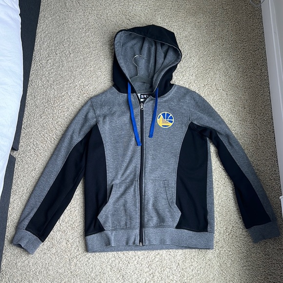 Warriors Zip Up Hoodie - Picture 1 of 4